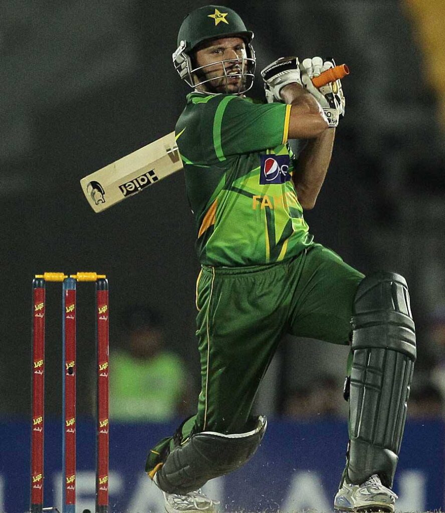 afridi longest six